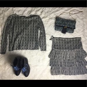 Vintage 90’s 2-piece skirt set